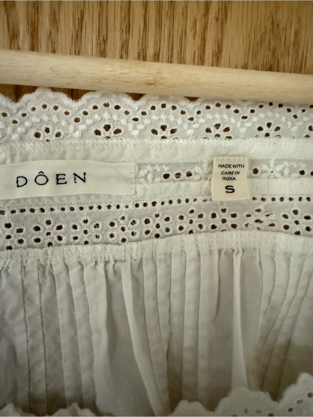 Doen trieste top in powder like new - Picture 6 of 6